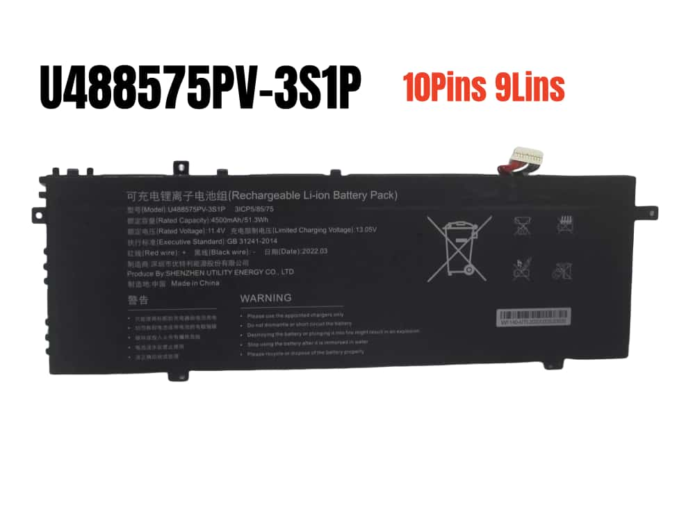 U488575PV-3S1P Gateway Gwtc51427-Bk